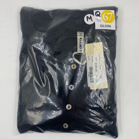 B Up BLACK Olivia Short Sleeve HENLEY LOUNGE Sleep DRESS Style #OLI-31  XL NEW - Picture 7 of 7